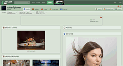 Desktop Screenshot of butterflyhaven.deviantart.com