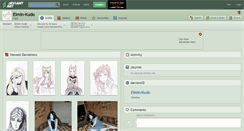 Desktop Screenshot of eimin-kudo.deviantart.com
