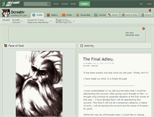 Tablet Screenshot of dcreativ.deviantart.com