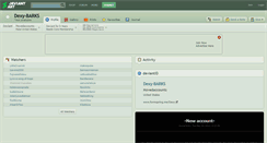 Desktop Screenshot of dexy-barks.deviantart.com