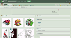 Desktop Screenshot of ladou.deviantart.com