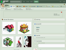 Tablet Screenshot of ladou.deviantart.com