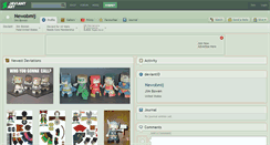 Desktop Screenshot of newobmij.deviantart.com