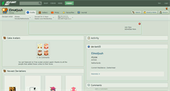 Desktop Screenshot of elmotjuuh.deviantart.com