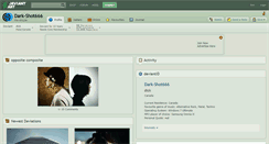 Desktop Screenshot of dark-shot666.deviantart.com