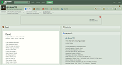 Desktop Screenshot of gir-lover99.deviantart.com