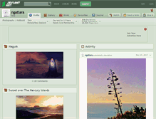 Tablet Screenshot of ngatiara.deviantart.com