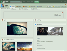 Tablet Screenshot of etsw.deviantart.com