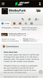 Mobile Screenshot of bikeboypunk.deviantart.com