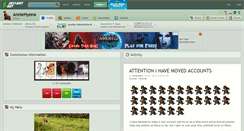 Desktop Screenshot of anniehyena.deviantart.com