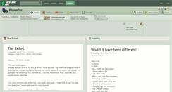 Desktop Screenshot of phoenfox.deviantart.com