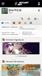 Mobile Screenshot of d-u-t-c-h.deviantart.com