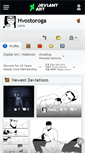 Mobile Screenshot of hvostoroga.deviantart.com