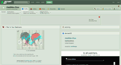 Desktop Screenshot of madoka-chuu.deviantart.com