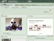 Tablet Screenshot of bill1.deviantart.com