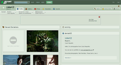 Desktop Screenshot of listercz.deviantart.com