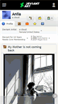 Mobile Screenshot of anlia.deviantart.com