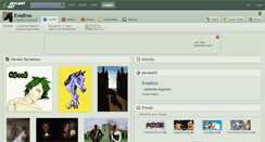 Desktop Screenshot of evieeros.deviantart.com