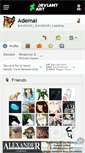 Mobile Screenshot of ademai.deviantart.com