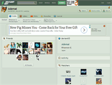Tablet Screenshot of ademai.deviantart.com