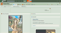 Desktop Screenshot of hispanosfera.deviantart.com