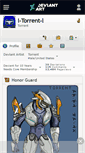 Mobile Screenshot of l-torrent-l.deviantart.com