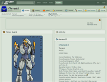 Tablet Screenshot of l-torrent-l.deviantart.com