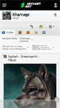 Mobile Screenshot of kharnage.deviantart.com