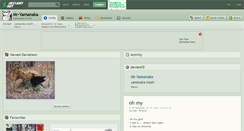 Desktop Screenshot of mr-yamanaka.deviantart.com
