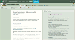 Desktop Screenshot of anime-manga-style.deviantart.com