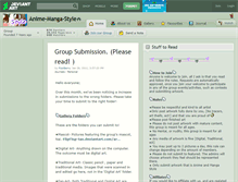 Tablet Screenshot of anime-manga-style.deviantart.com