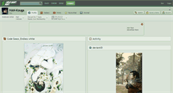 Desktop Screenshot of han-kouga.deviantart.com