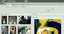 Desktop Screenshot of masiz.deviantart.com