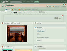 Tablet Screenshot of cypohirogen.deviantart.com