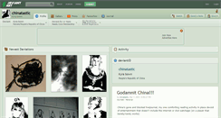 Desktop Screenshot of chinatastic.deviantart.com
