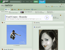 Tablet Screenshot of angelitocaz.deviantart.com