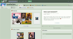 Desktop Screenshot of jewelfanclub.deviantart.com
