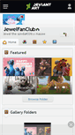 Mobile Screenshot of jewelfanclub.deviantart.com
