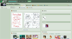 Desktop Screenshot of mylittlepony-genesis.deviantart.com