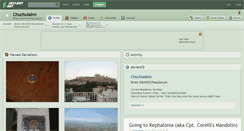 Desktop Screenshot of chuchulainn.deviantart.com