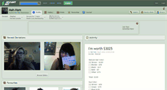 Desktop Screenshot of mah-ham.deviantart.com