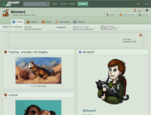 Tablet Screenshot of bimmerd.deviantart.com