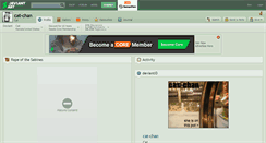 Desktop Screenshot of cat-chan.deviantart.com