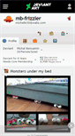 Mobile Screenshot of mb-frizzler.deviantart.com