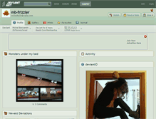 Tablet Screenshot of mb-frizzler.deviantart.com