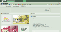 Desktop Screenshot of ninjanees.deviantart.com