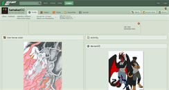 Desktop Screenshot of kamakazi32.deviantart.com