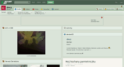Desktop Screenshot of dmcz.deviantart.com