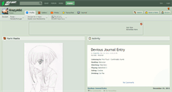 Desktop Screenshot of krazymiki.deviantart.com