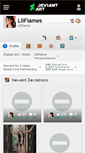Mobile Screenshot of lilflames.deviantart.com